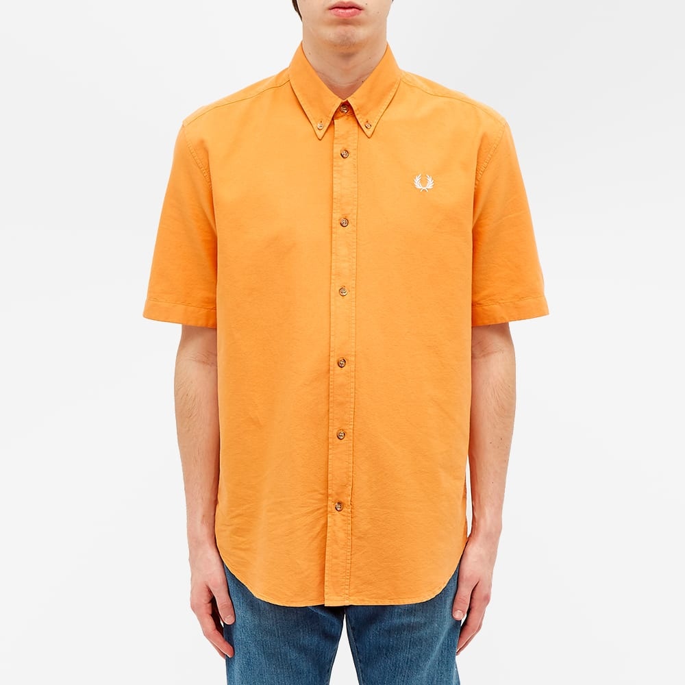 Fred Perry Authentic Short Sleeve Overdye Shirt - 4