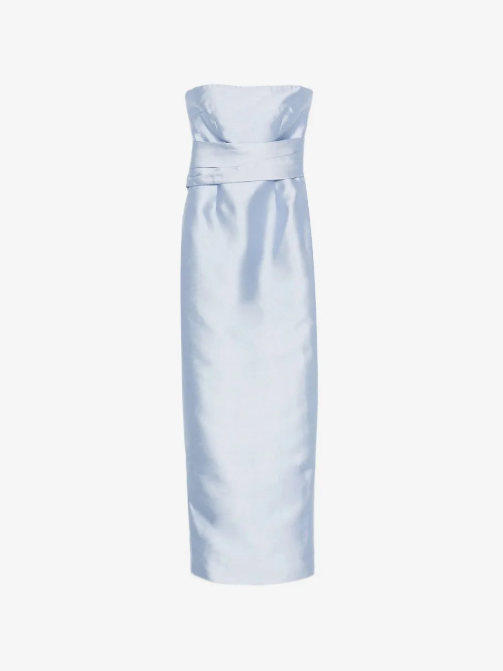 strapless maxi dress - 1