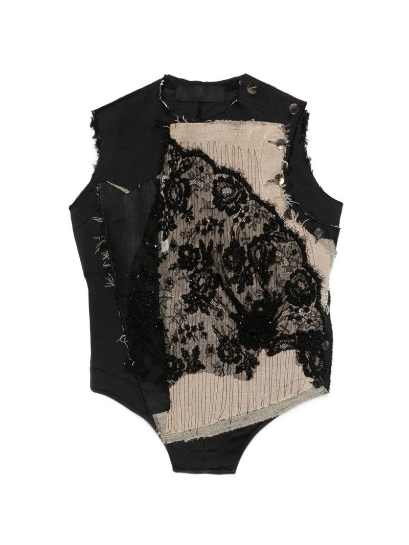 lace beaded vest 1