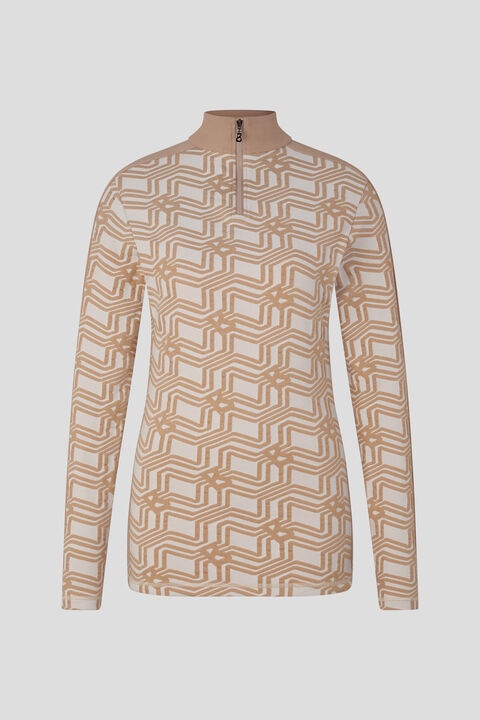 Jule First layer in Camel/Off-white - 1