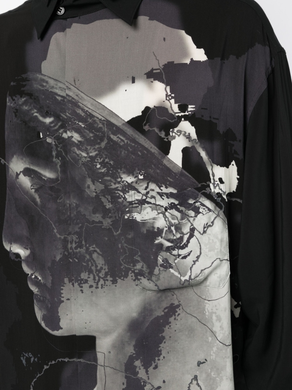 graphic-print long-sleeve shirt - 5