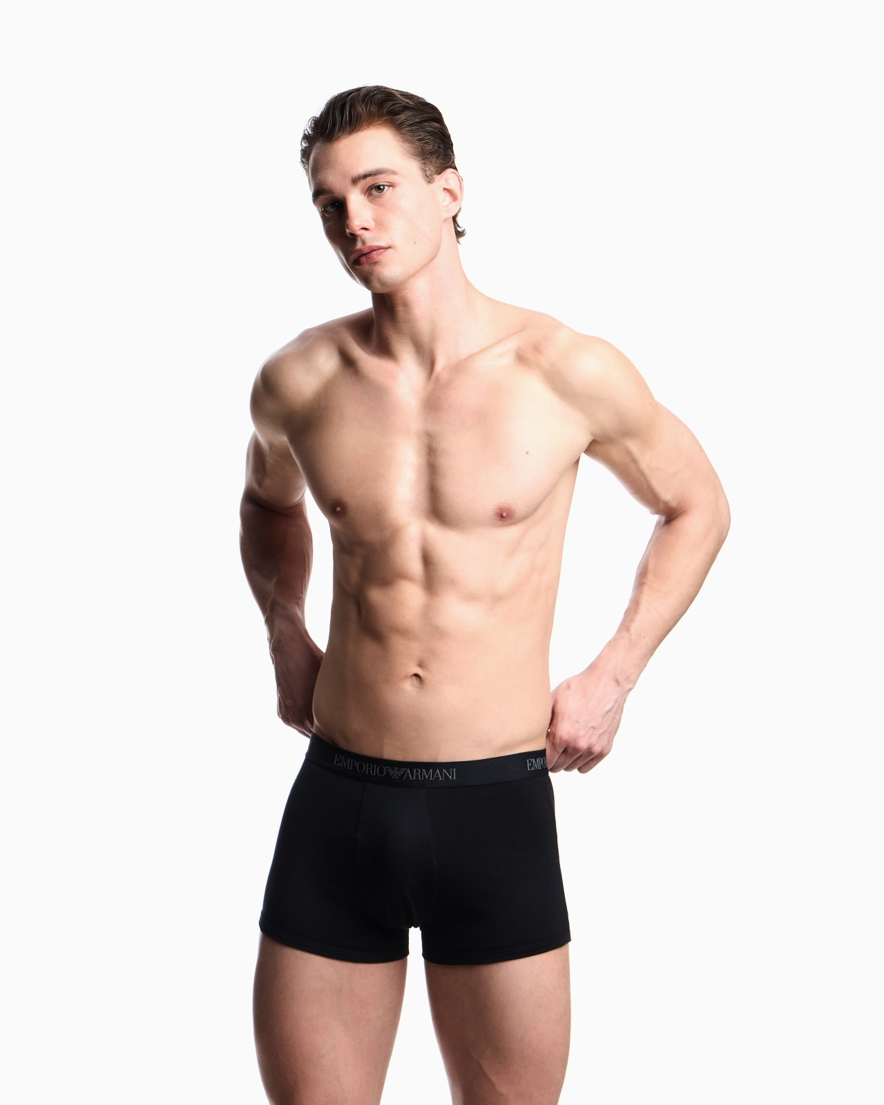 THREE-PACK OF PURE COTTON JERSEY BOXER BRIEFS - 2