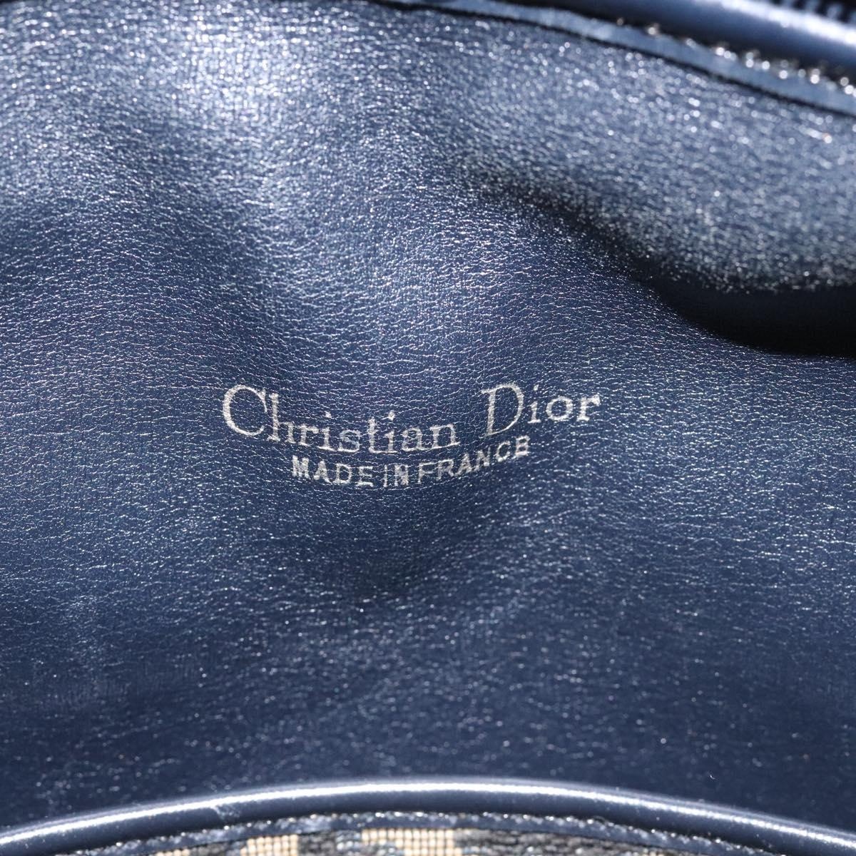 DIOR Trotter Canvas Hand Bag Navy - 16
