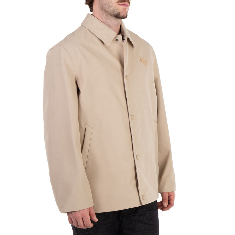Burberry EKD Logo Embroidered Shirt Jacket - 4
