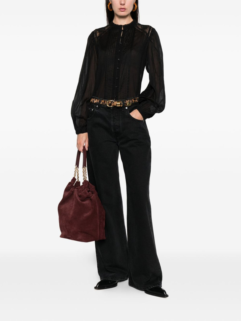 Isabel Marant Étoile Greicy lace-panel top outlook