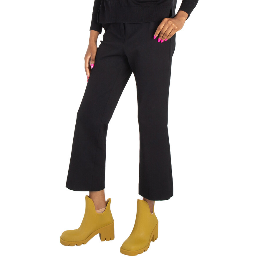 Moncler High-Waisted Flared Trousers - 4