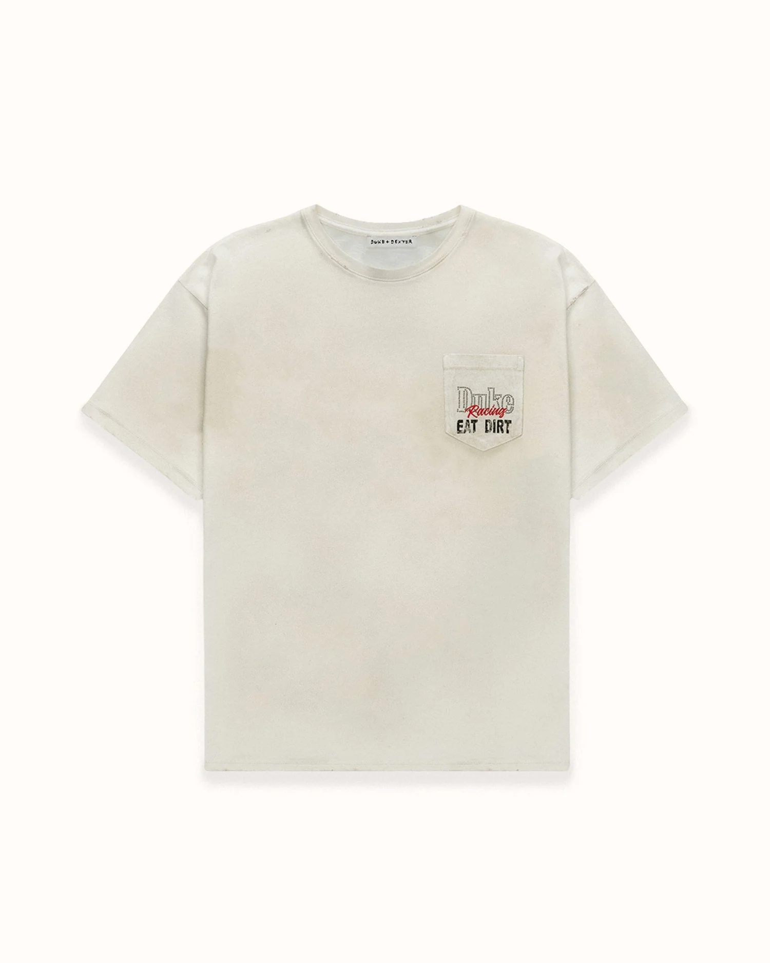 DR4 Eat Dirt Smoke White Pocket T-Shirt - 1