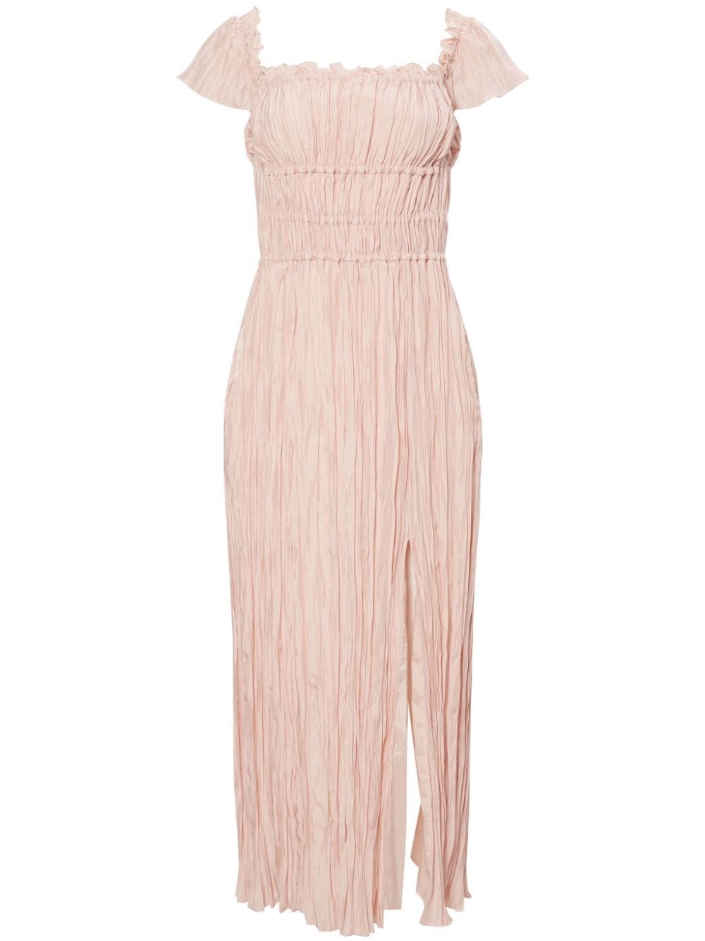 Lily pleated midi dress - 1