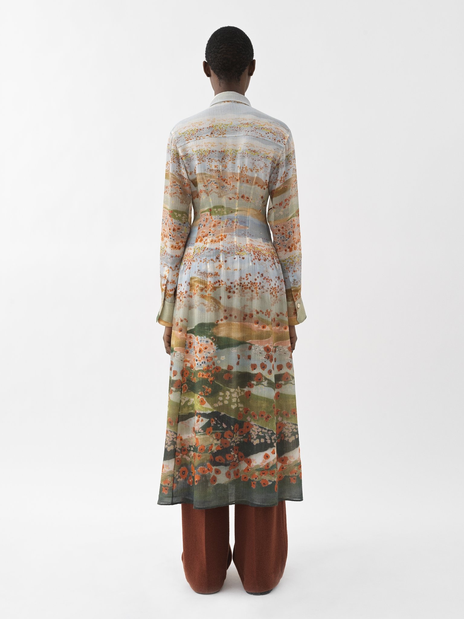 LONG SHIRT DRESS - 4