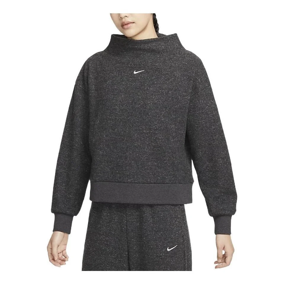 (WMNS) Nike Therma Fit Mock Neck Training Top 'Grey' DQ6254-032 - 1