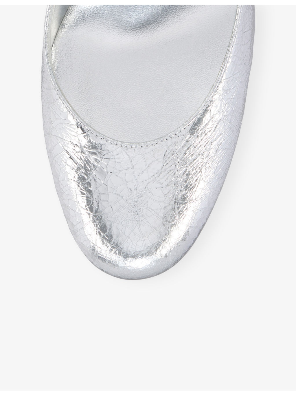 Miss Sab 85 Metallic-Leather Courts - 2
