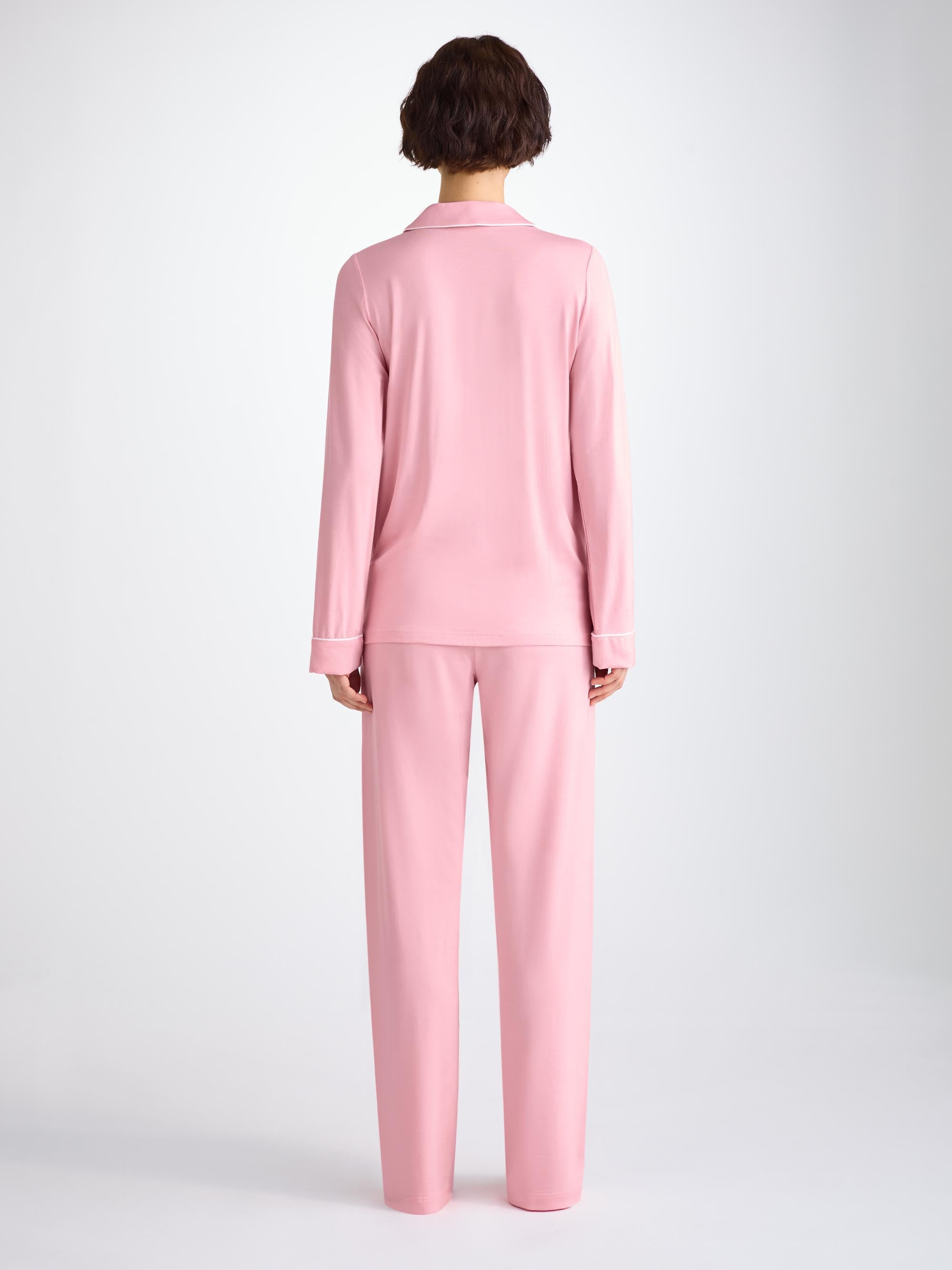 Women's Pajamas Lara Micro Modal Stretch Ballet Pink - 4