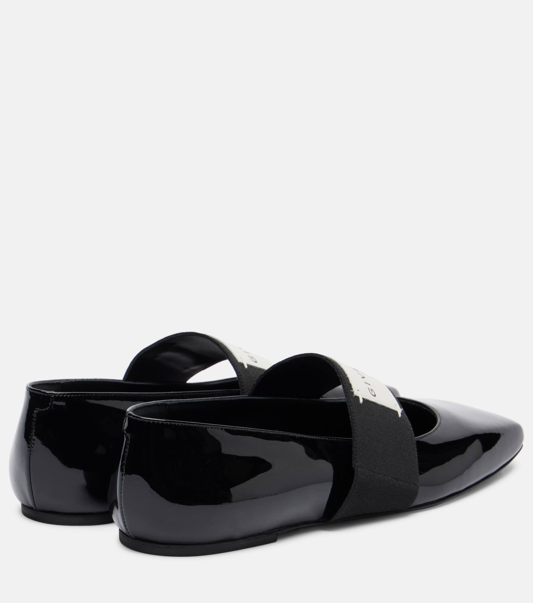 Patent leather Mary Jane flats - 2