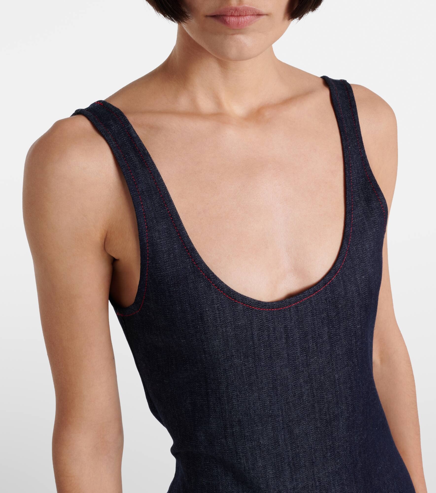 Denim bodysuit - 5