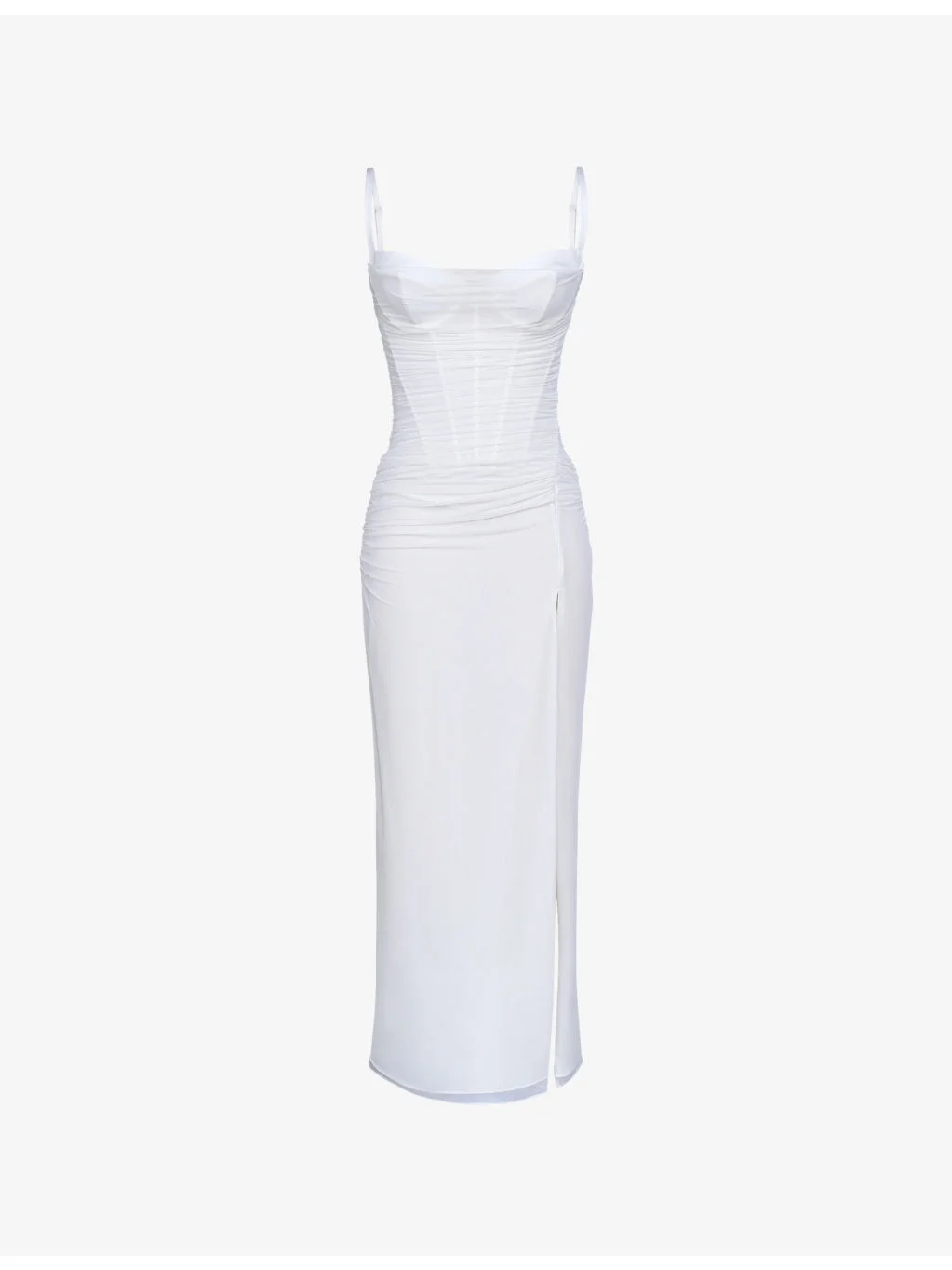 Lini Bodycon Stretch-Mesh Maxi Dress - 1