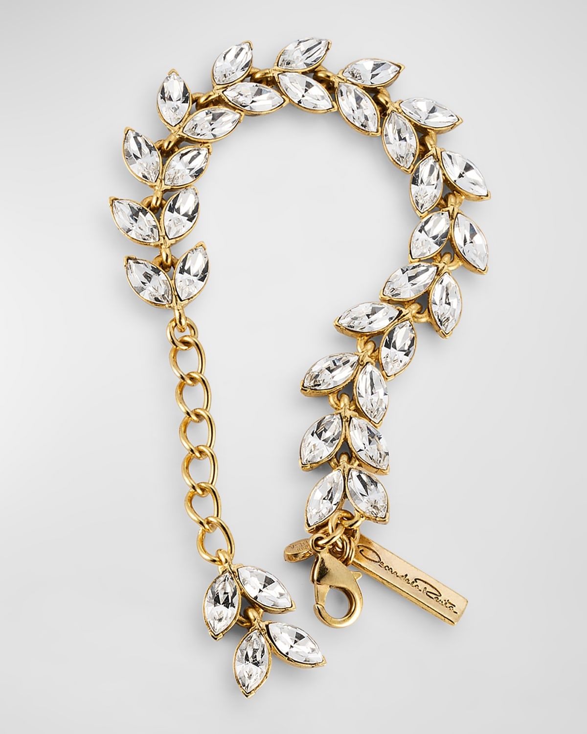 Crystal Leaf Bracelet - 4