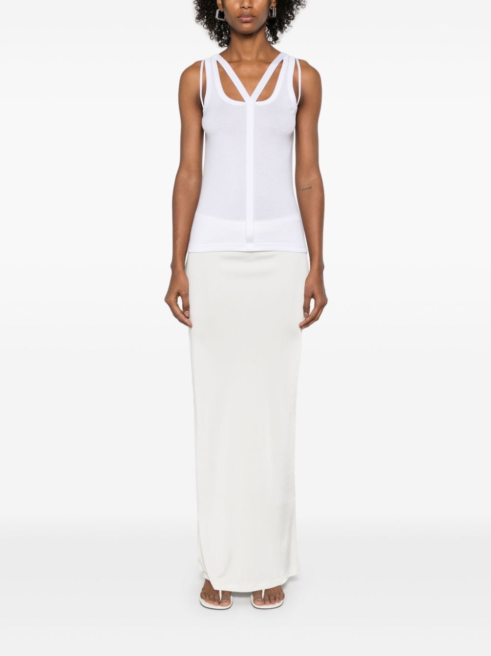 Strap Racer tank top - 2