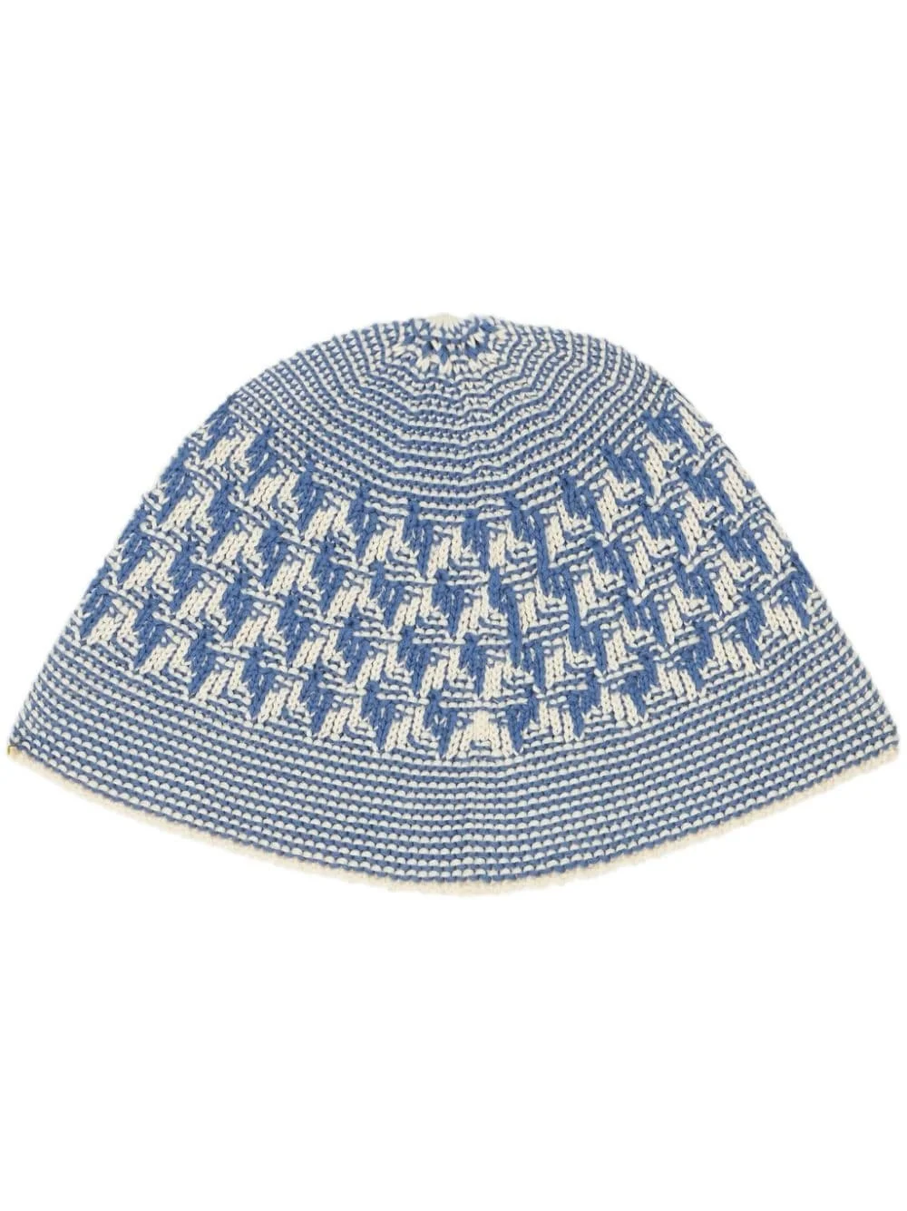 abstract-pattern cotton beanie - 1
