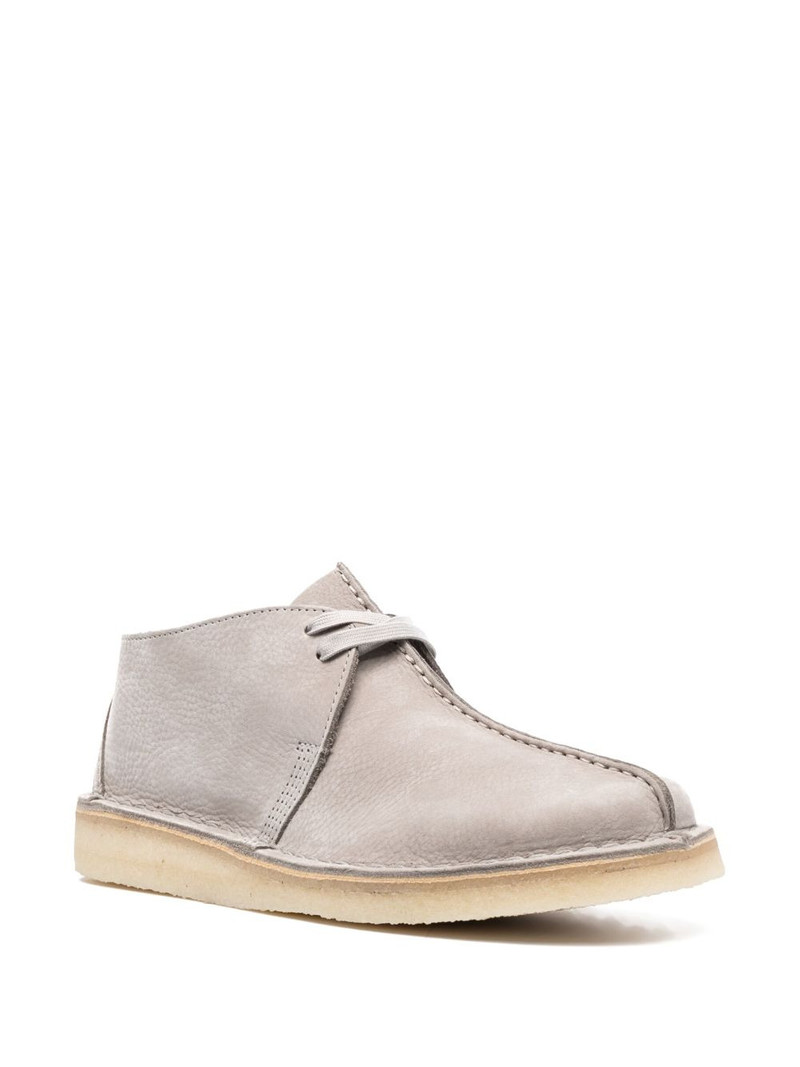 Clarks Originals Desert Trek leather shoes outlook