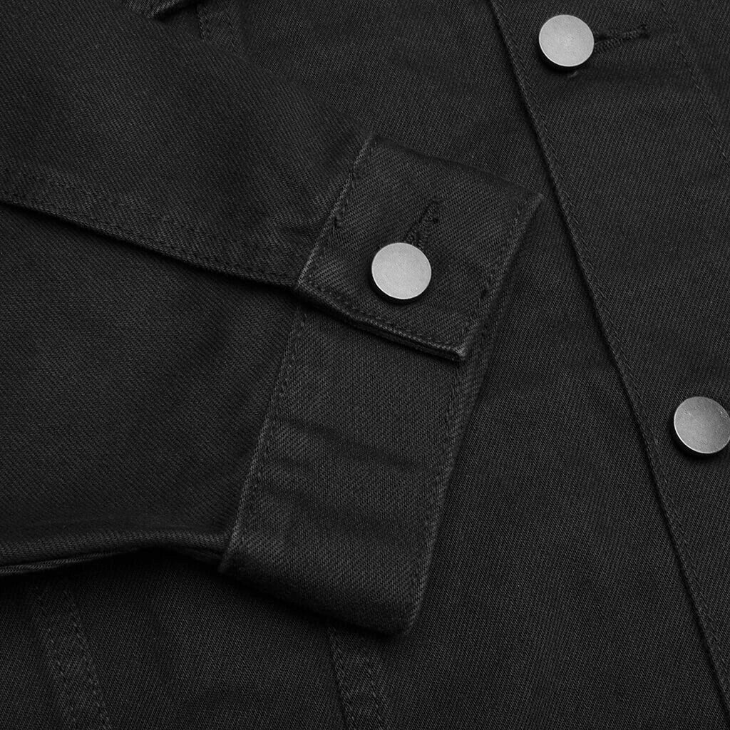 DENIM JACKET - JET BLACK - 3