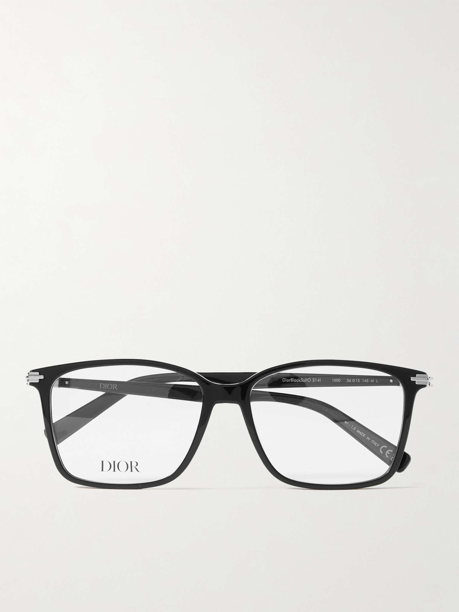 DiorBlackSuit S14l Square-Frame Acetate Optical Glasses - 1