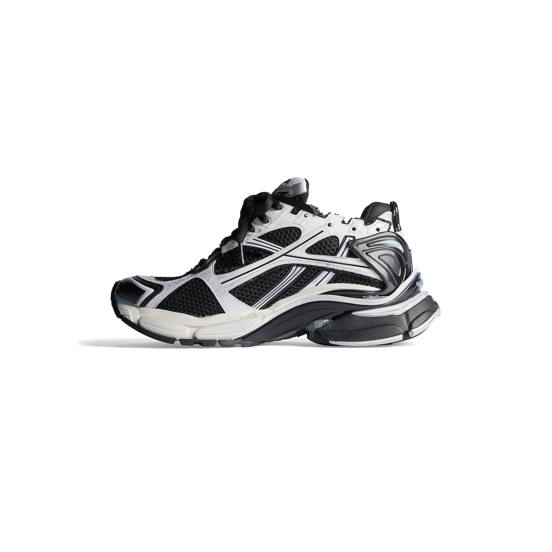 Men's Runner Sneaker in White - 4