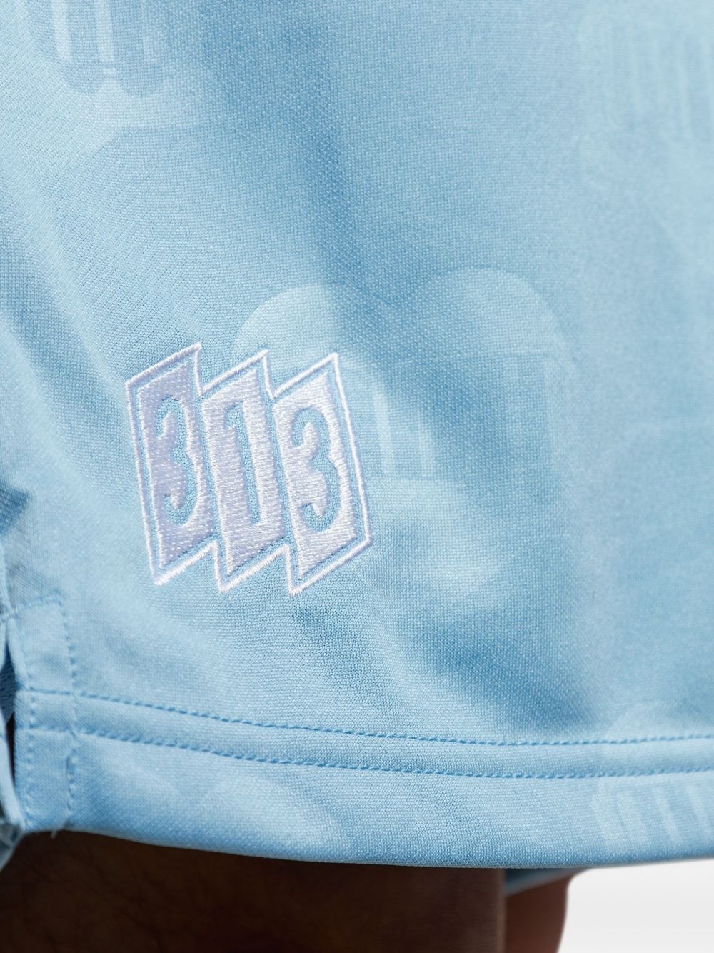 logo-embroidered shorts - 5