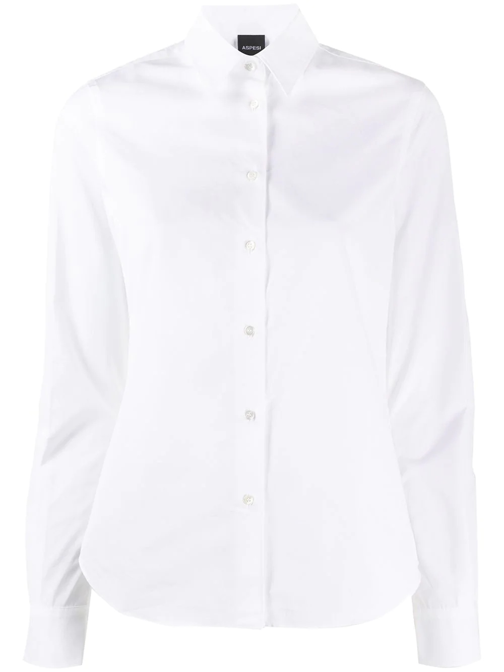 button-down fitted shirt - 1