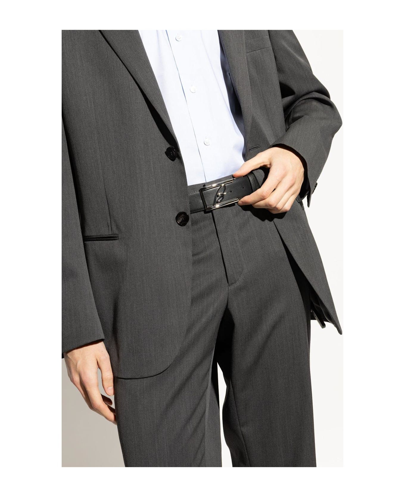 Signature Buckle Dress Belt - 3