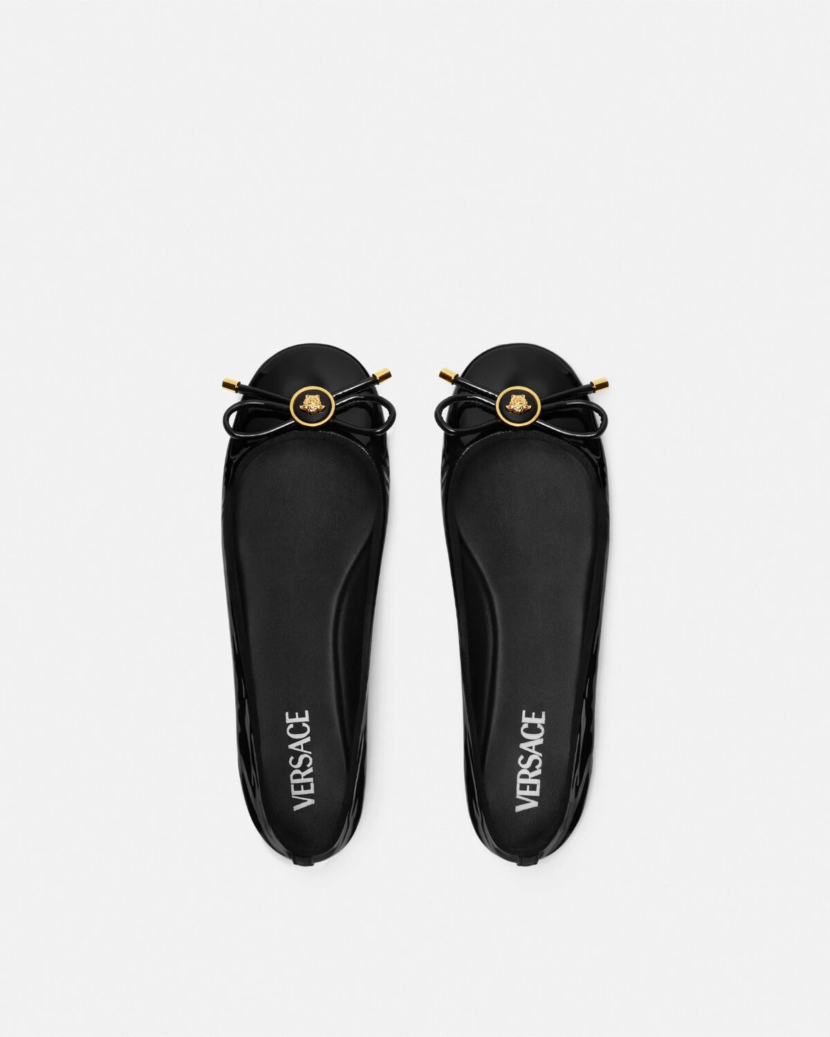 Opera Bow Patent Ballerinas - 3