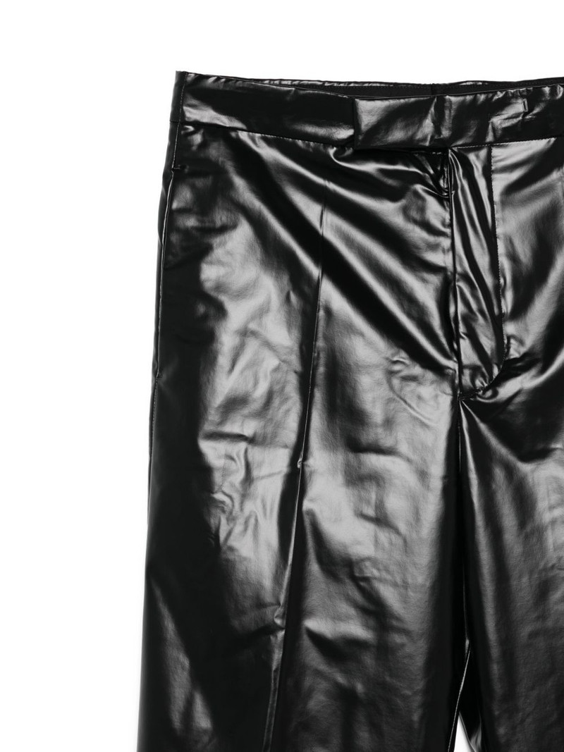 SAPIO patent-finish trousers outlook