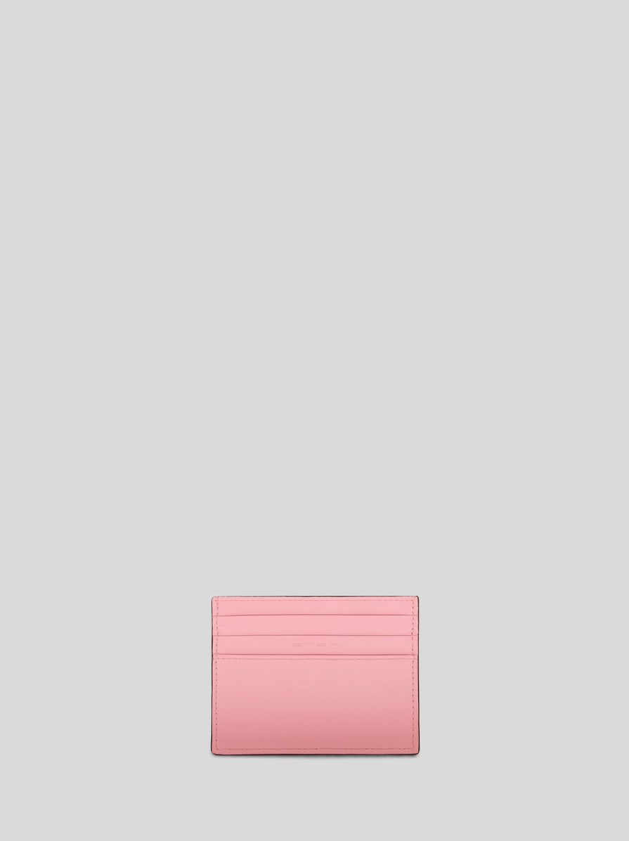 LEATHER CREDIT CARD HOLDER WITH PEGASO - 2