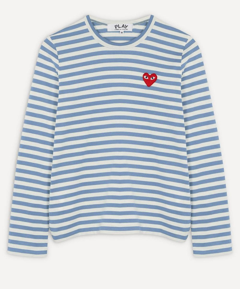 Striped Long-Sleeve T-Shirt - 1