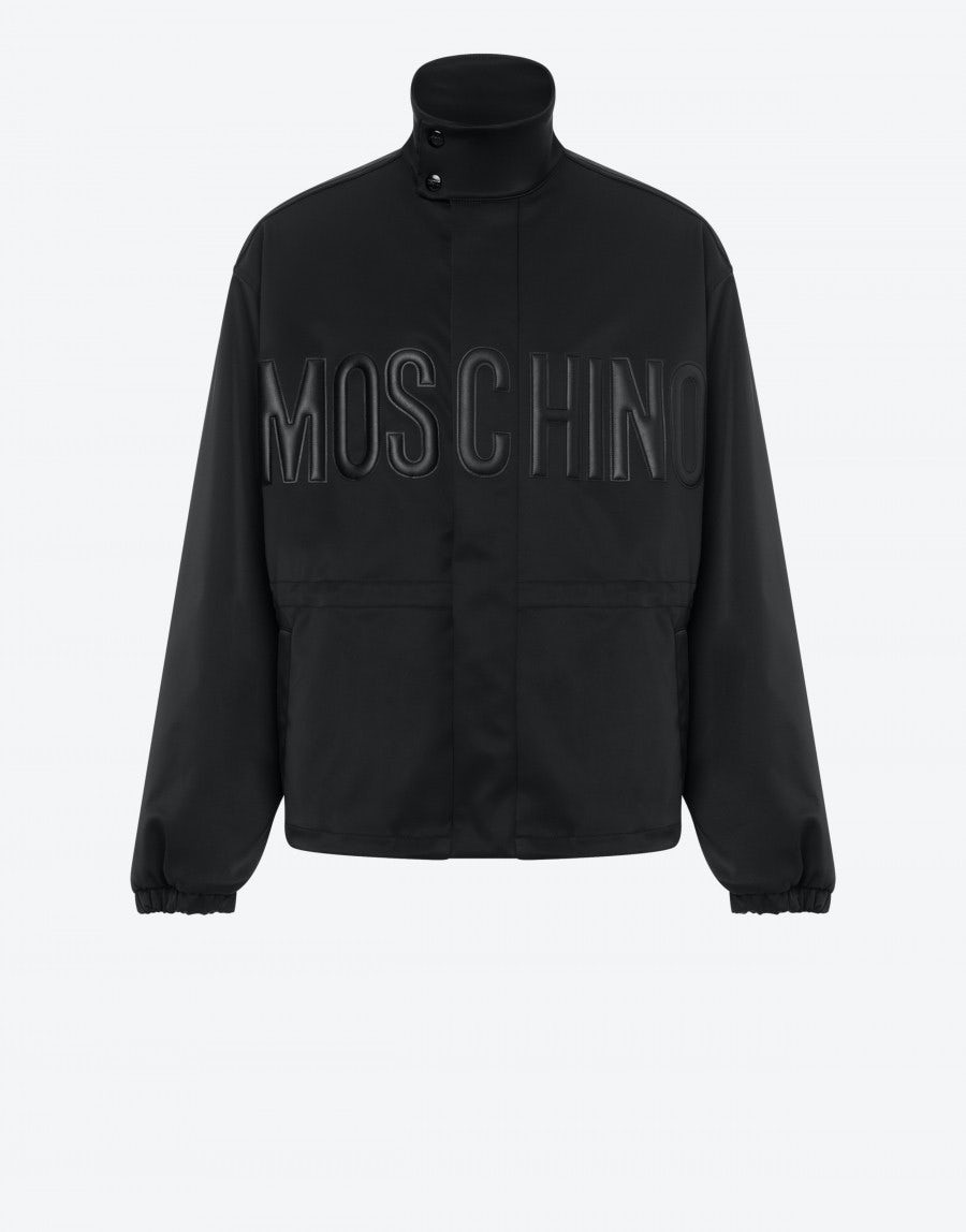 LOGO PATCH BONDED NYLON JACKET - 1