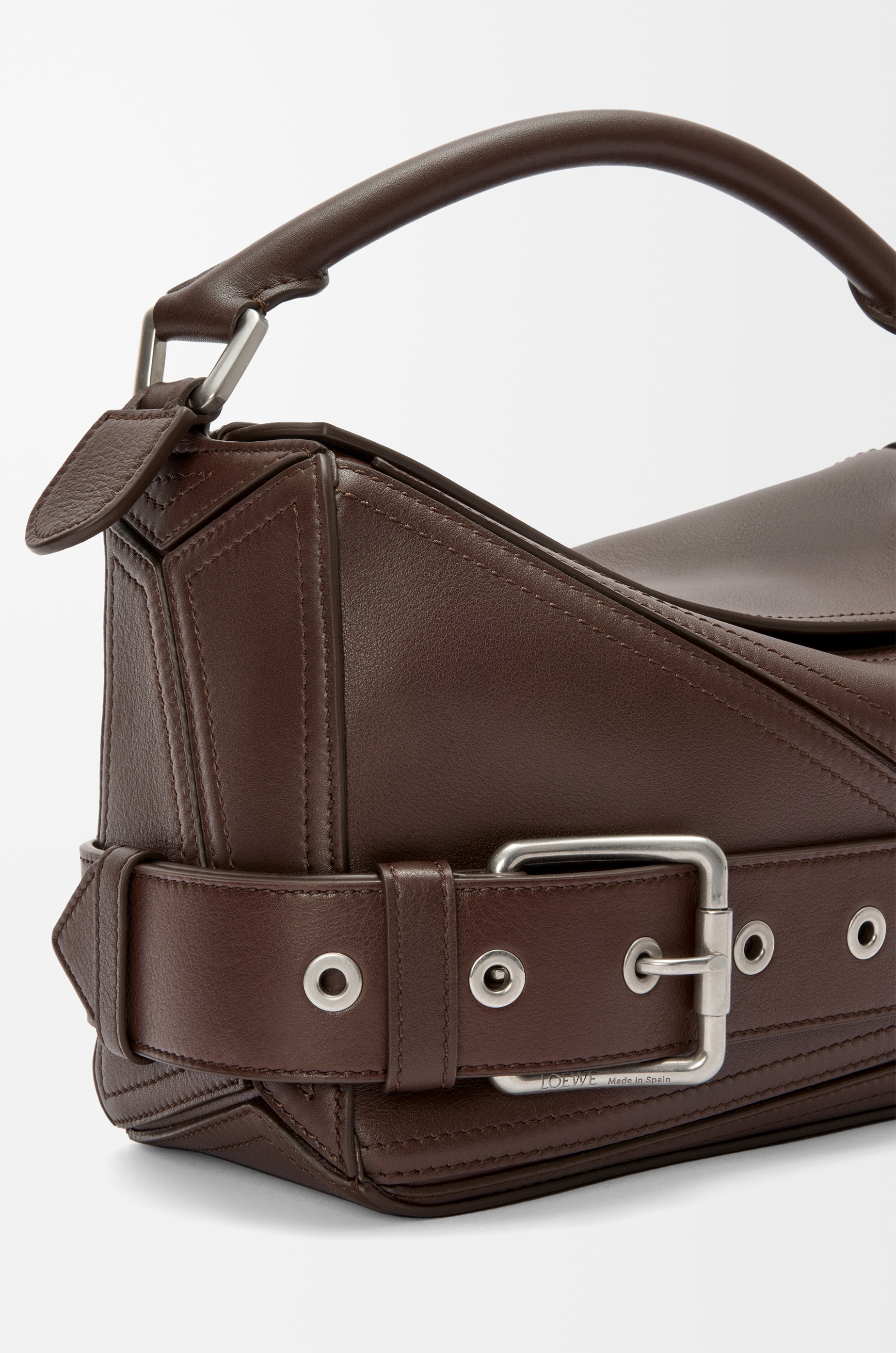 Small Puzzle Biker bag in shiny calfskin - 10