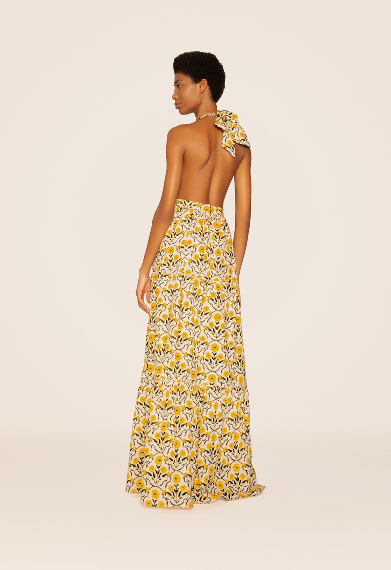 Naranja Mimosa Maxi Dress 5