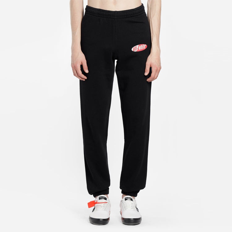 Off-White SS19 Stripe Logo Print Trousers OMCH014S190030061020 - 3