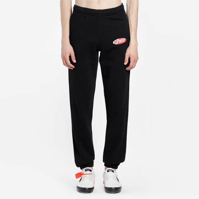 Off-White SS19 Stripe Logo Print Trousers OMCH014S190030061020 3