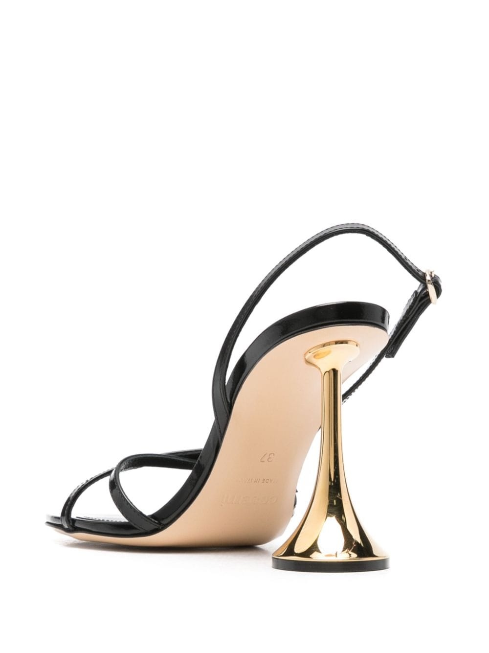 Orchestra 90mm leather sandals - 3