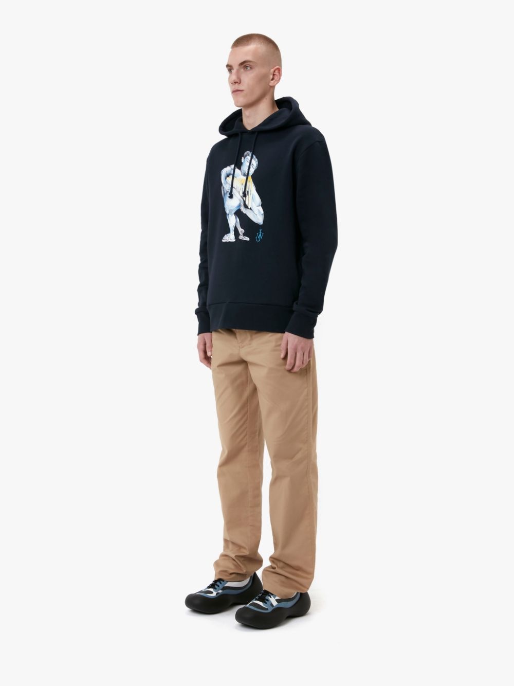POL ANGLADA PRINT HOODIE - 4