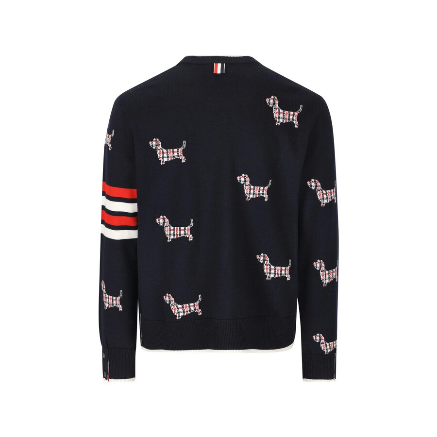 Thom Browne Hector Icon Half Drop Jersey Top - 6
