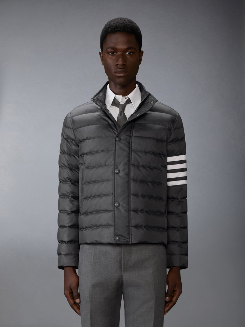 Thom Browne SHINY RIPSTOP LIGHTWEIGHT DOWN FILLED 4-BAR JACKET outlook