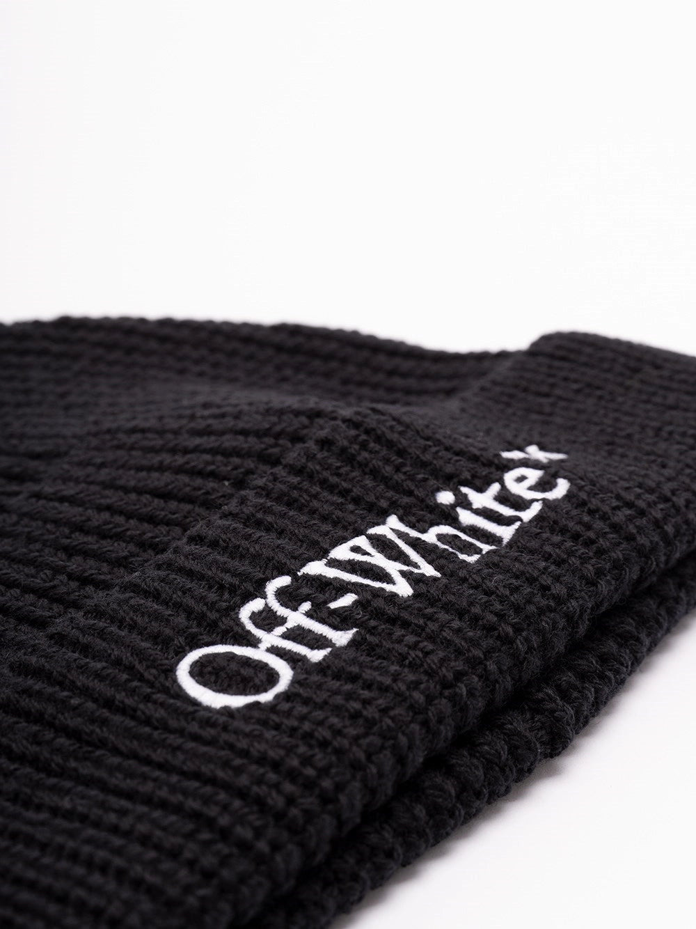 Off White Men `Bookish Classic` Knit Beanie - 2