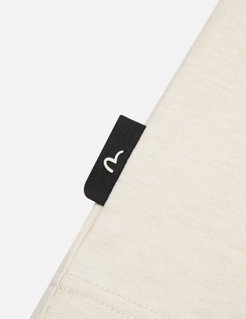 FORTUNE GOD REFLECTIVE HEAT TRANSFER PRINT LOOSE FIT T-SHIRT 12