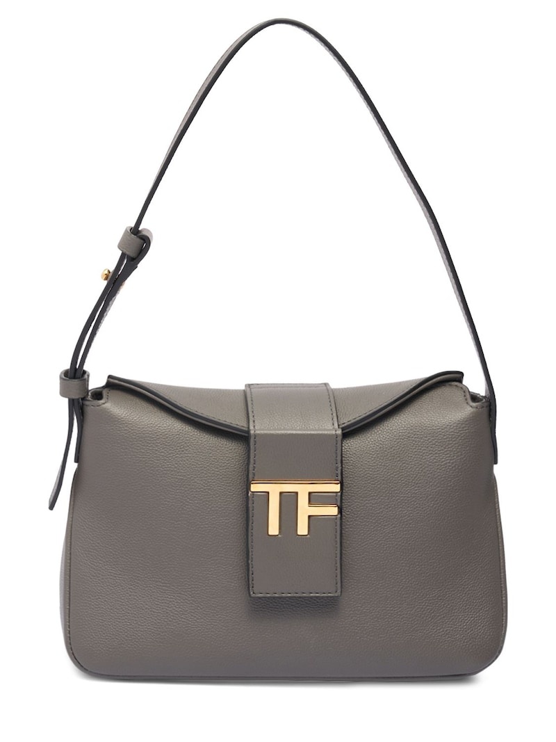 Mini TF grain leather shoulder bag - 1