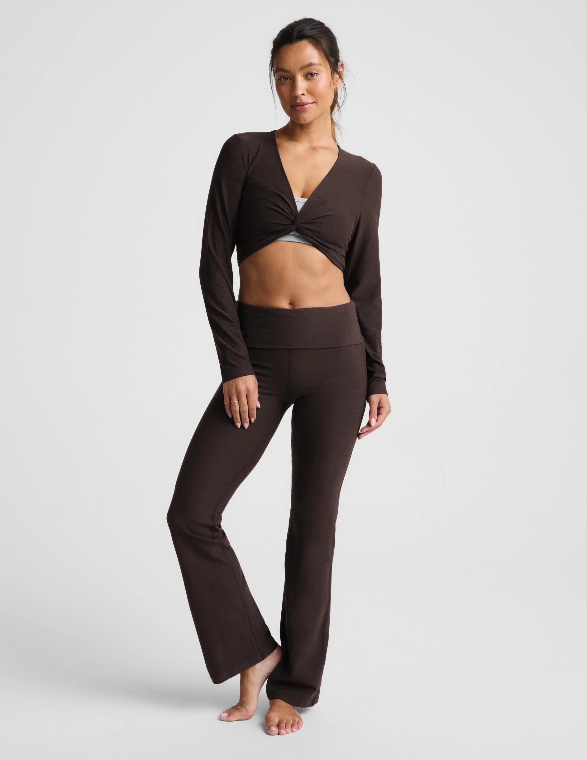 Spacedye™ Foldover Bootcut Pant - 1