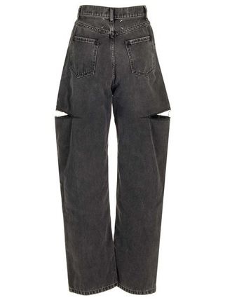 WOMEN'S PANTS 5 POCKETS (BLACK WASHED) - 2