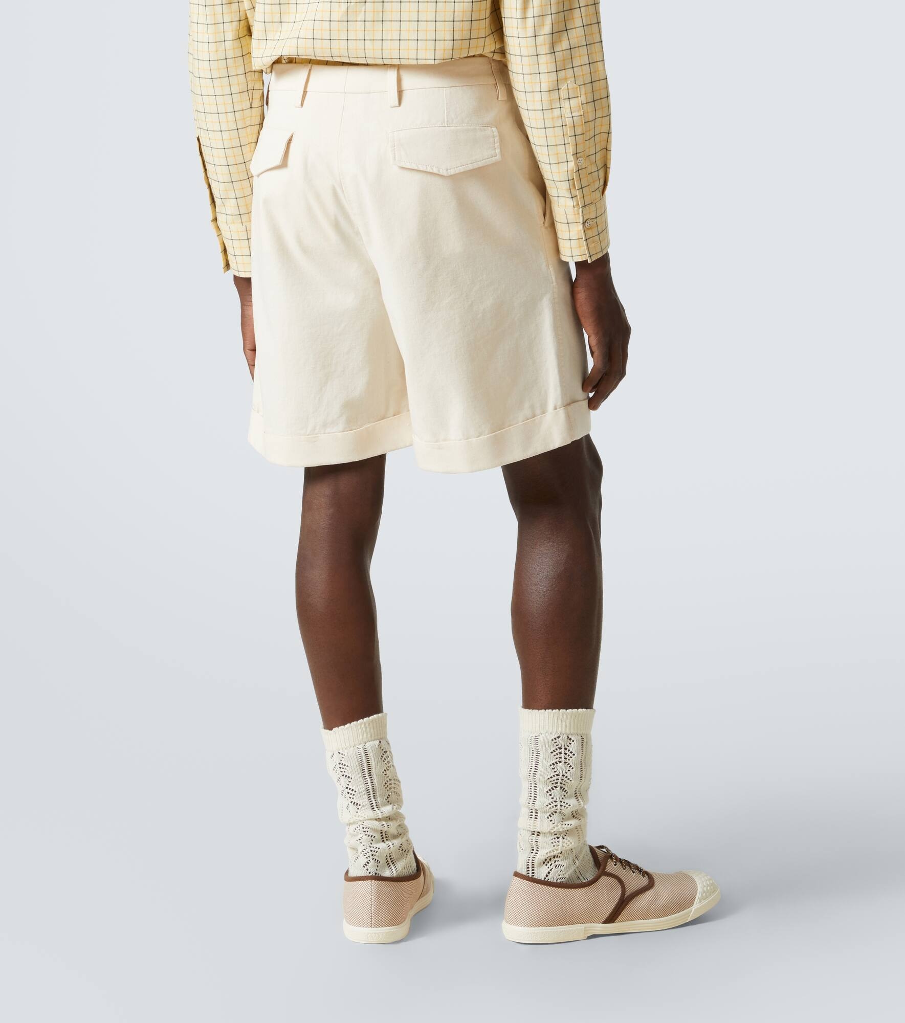 Denim Bermuda shorts - 4