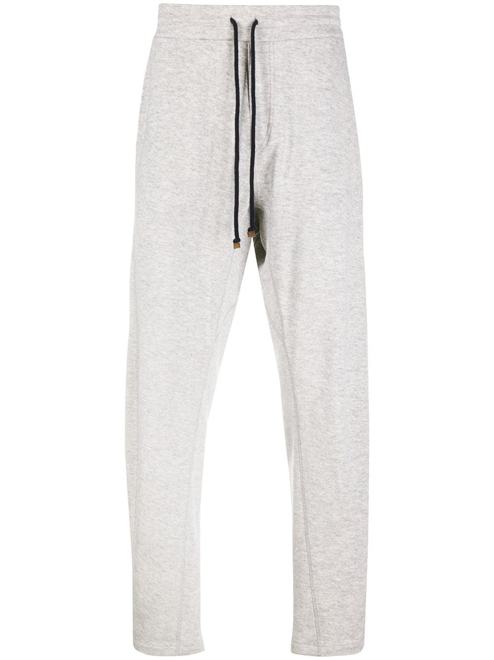 drawstring track pants - 1