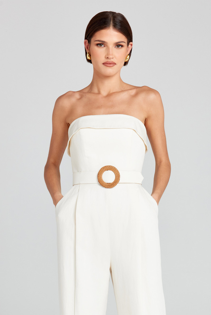 Michelle White Jumpsuit 4